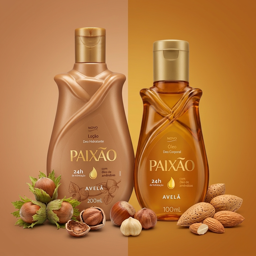 Kit Paixão Crème +L’huile-Avelã ( Bientôt disponible )