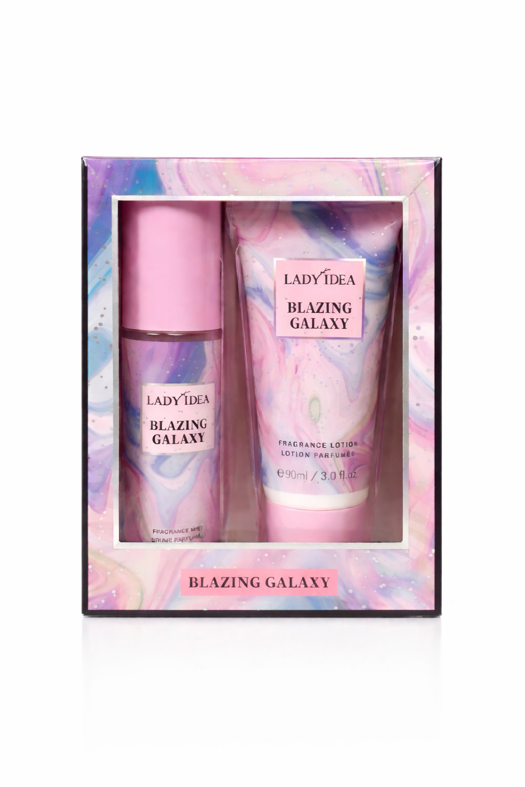 Coffret Duo Lady Idea - Blazing Galaxy (Brume & Lait 90ml)