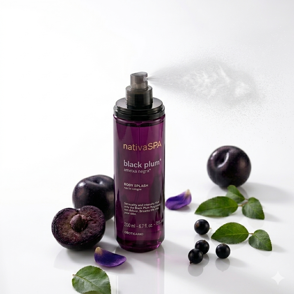 Body Splash Black Plum-Nativa Spa