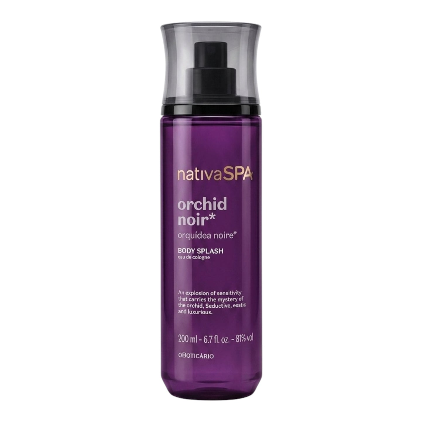 Body Splash Orchid Noir-Nativa Spa