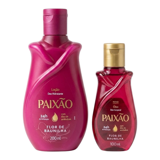 Kit Paixão Crème +L’huile-Flor De Baunilha ( Bientôt disponible )