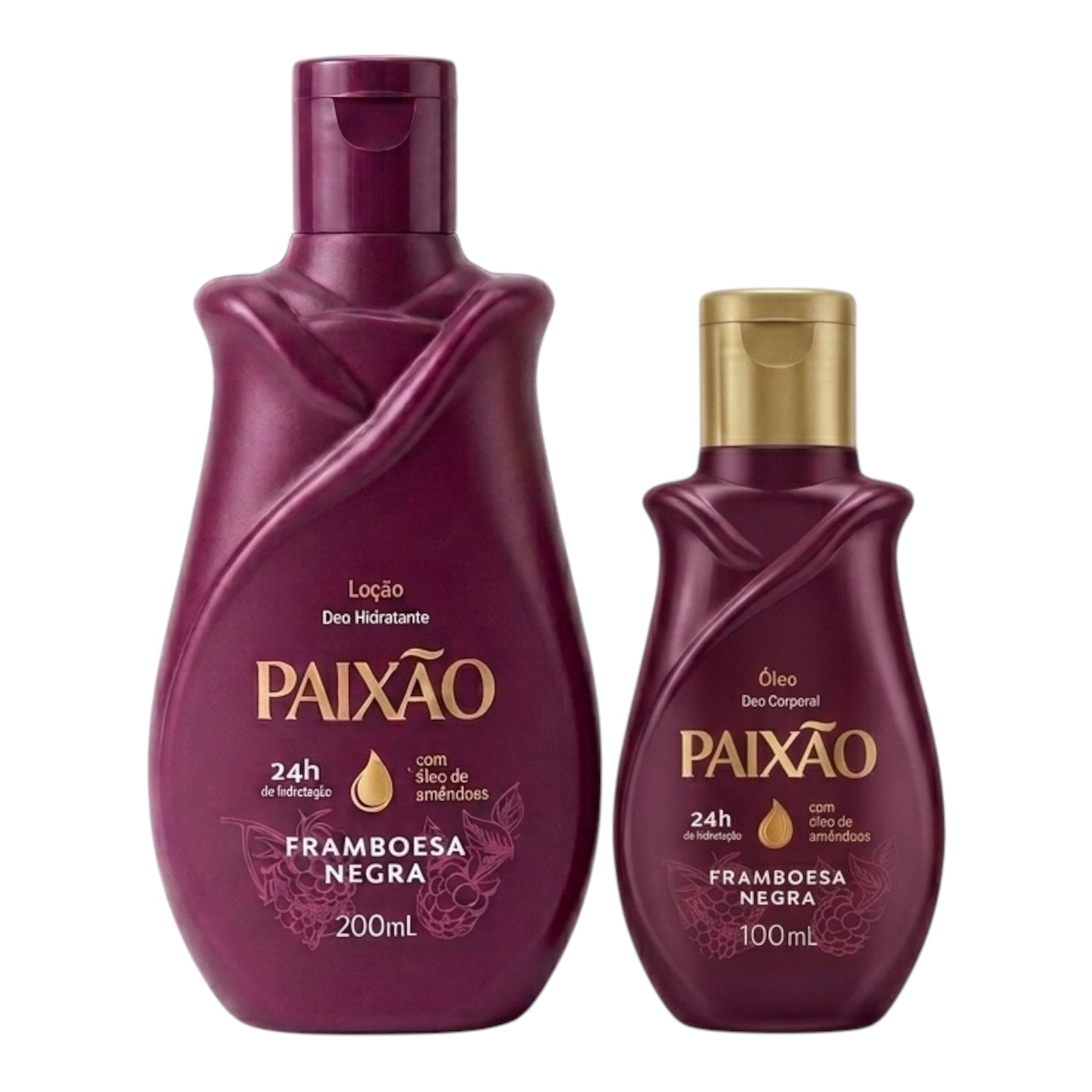 Kit Paixão Crème +L’huile-Framboesa Negra ( Bientôt disponible )